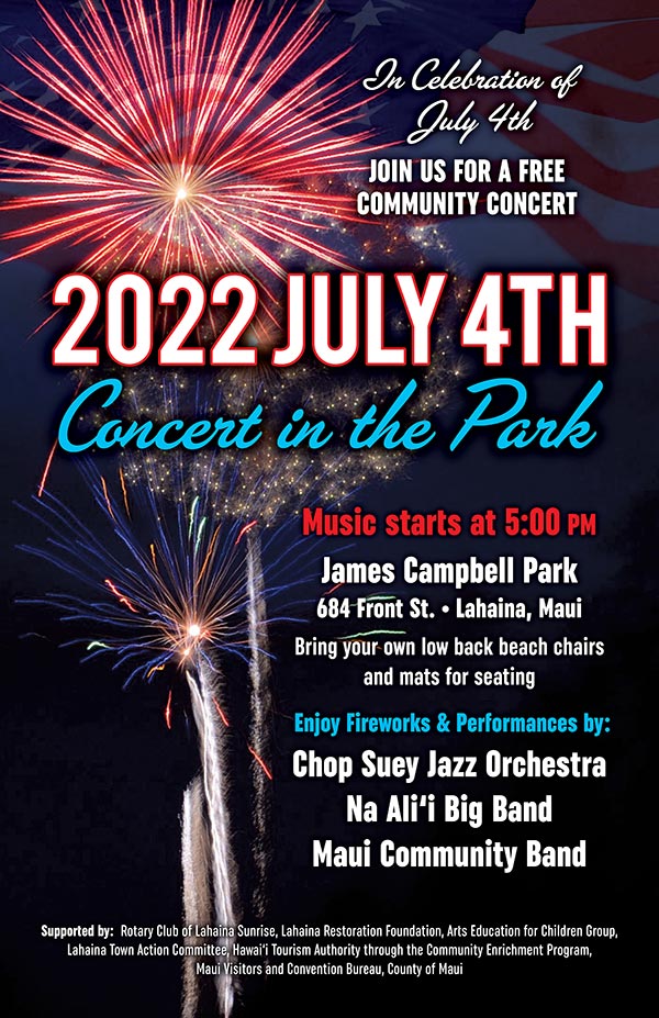 2022 July 4th Concert in the Park